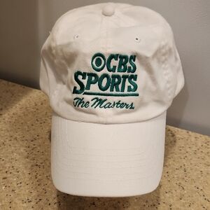 Masters Vintage CBS Sports The Masters White Cap